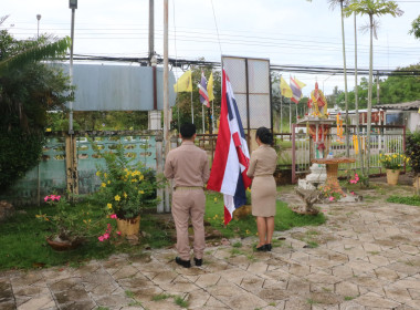 จัดกิจกรรมแสดงความเคารพธงชาติและร้องเพลงชาติไทย ... พารามิเตอร์รูปภาพ 8