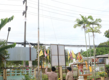 จัดกิจกรรมแสดงความเคารพธงชาติและร้องเพลงชาติไทย ... พารามิเตอร์รูปภาพ 12